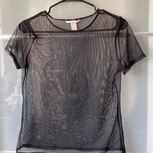 Victoria Secret See Through Top